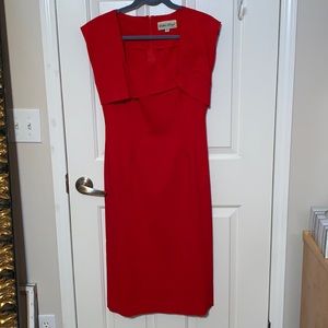 Bettie Page red XL wiggle dress